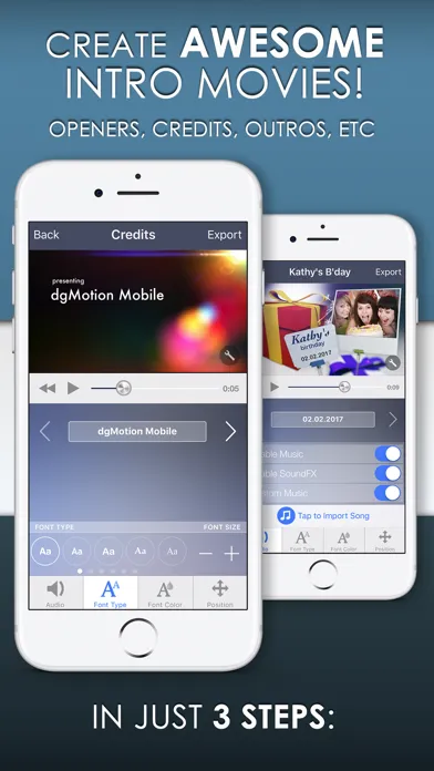 Intro Designer Lite - Create Intros for iMovie应用截图