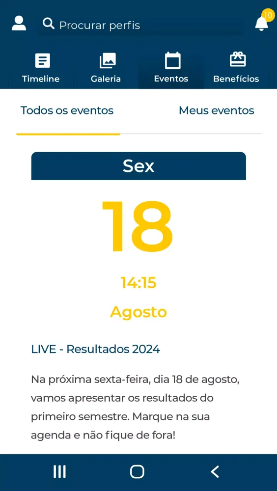 Screenshot di Simak Acelera