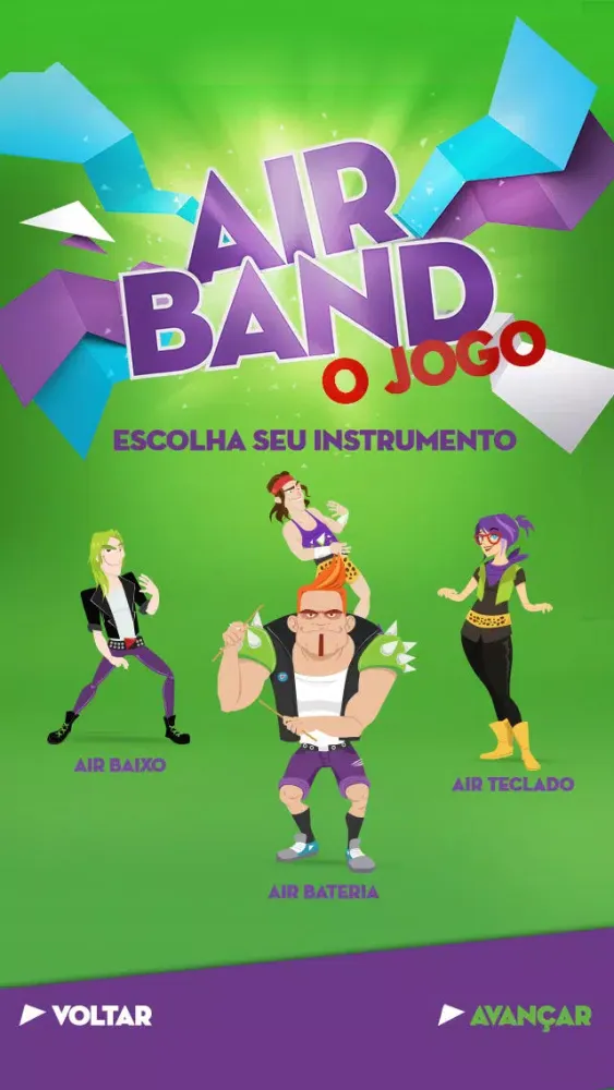 Tangkapan skrin Trident Air Band - O Jogo