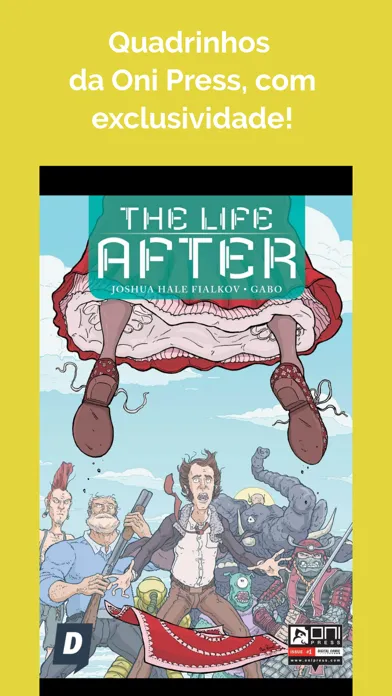 Capturas de pantalla de Digital Comics