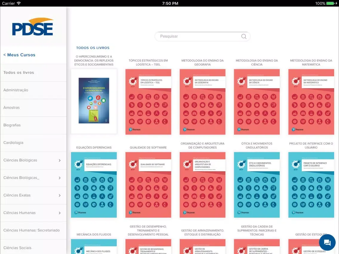 PDSE iPad  سکرین شاٹس