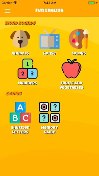 Скриншоты Fun English-Learn English
