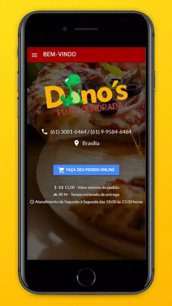 Dino's Pizza Quadrada Ekran Görüntüleri