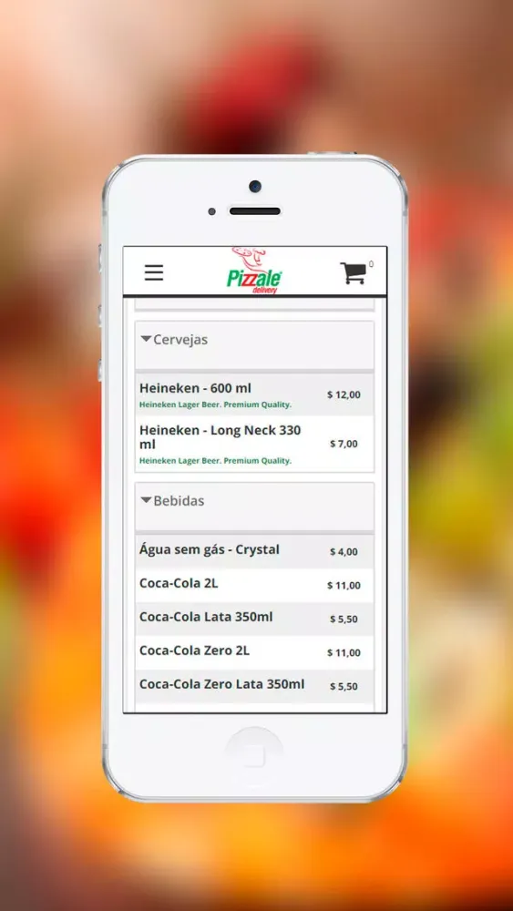 ภาพหน้าจอของ Pizzale Delivery