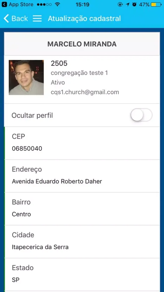 Screenshot di AD Mantiquira - Minha Igreja