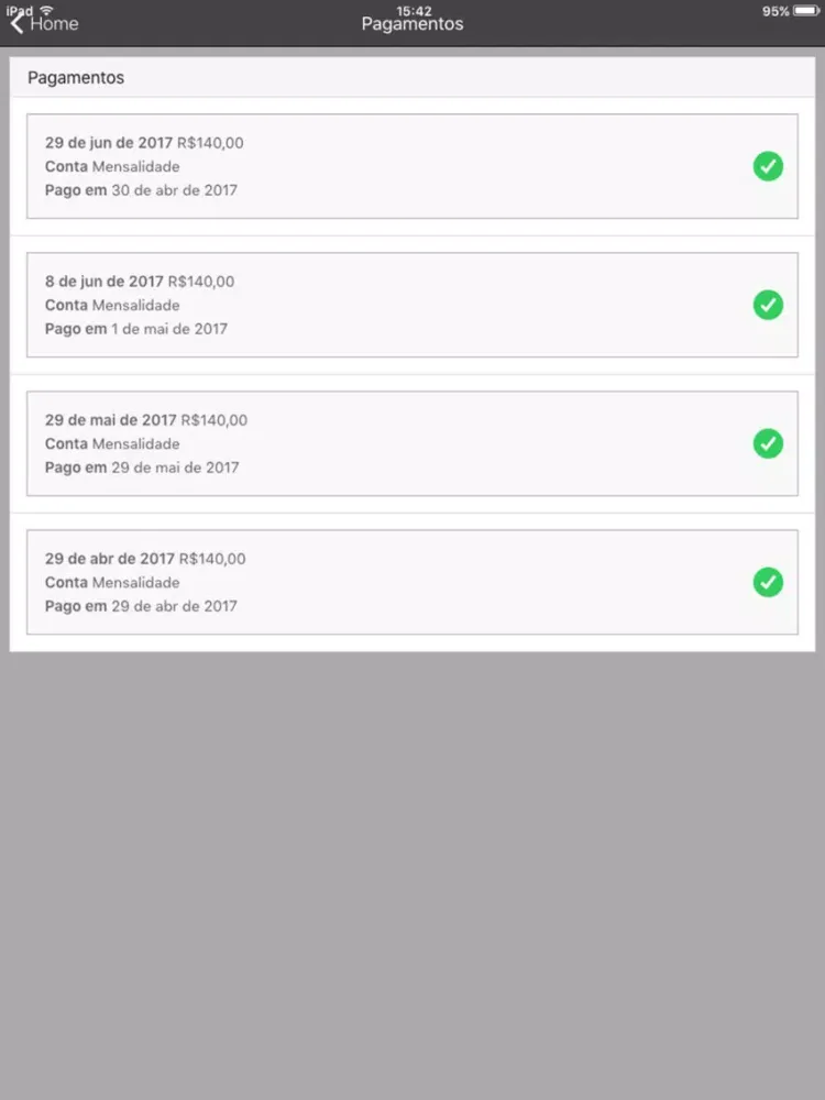 Captures d'écran de DM10Fit iPad 