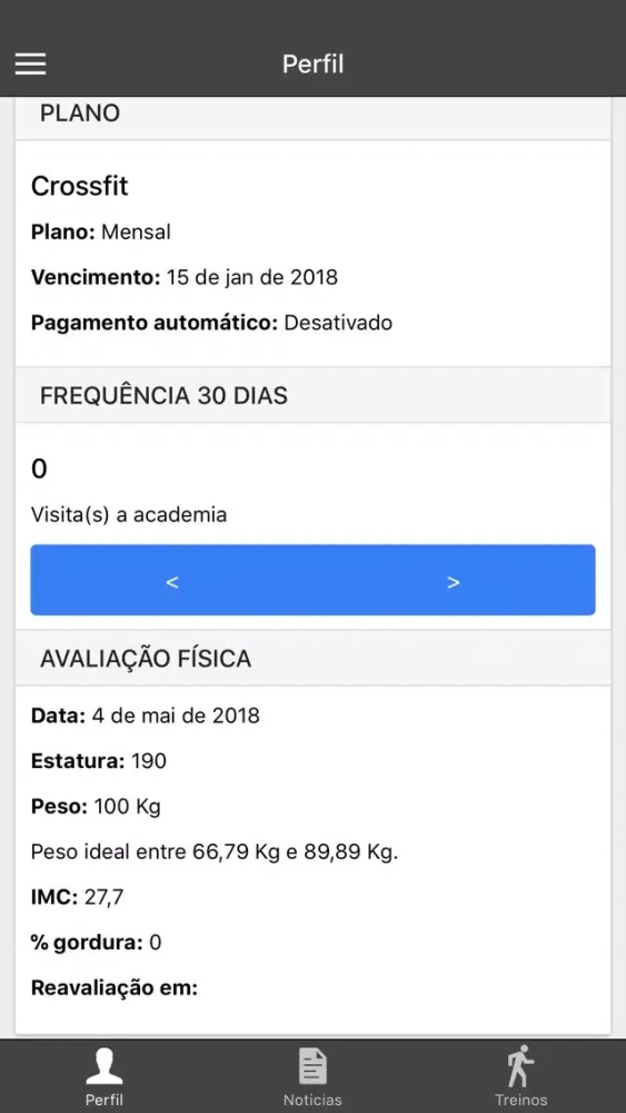 Screenshot di Academia CNK