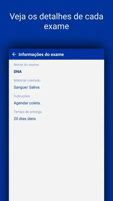 ภาพหน้าจอของ Laboratório DNA Center