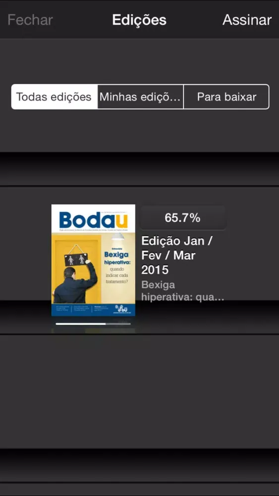 Ảnh chụp màn hình của Revista Bodau