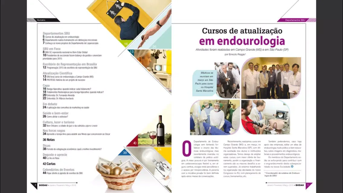 Ảnh chụp màn hình của Revista Bodau