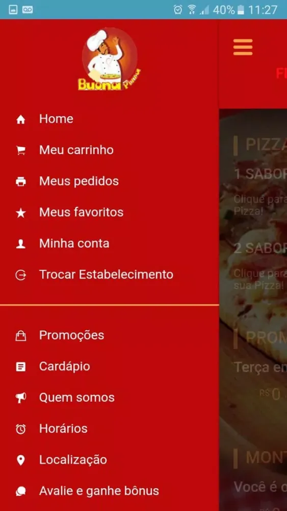 Скриншоты Buona Pizza