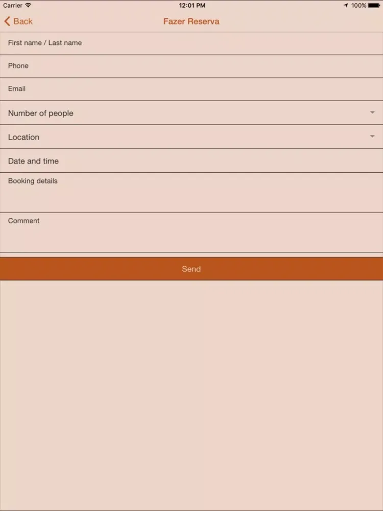 ภาพหน้าจอของ Hotel Leste iPad 