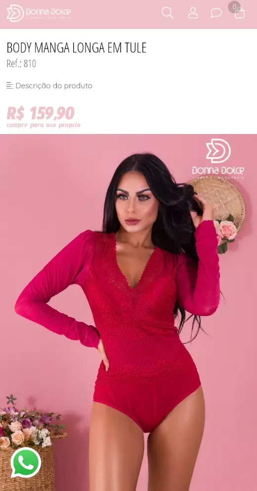 Donna Dolce Lingerie Screenshots