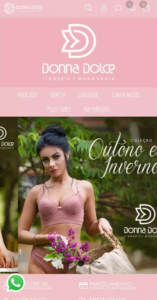 Donna Dolce Lingerie Screenshots