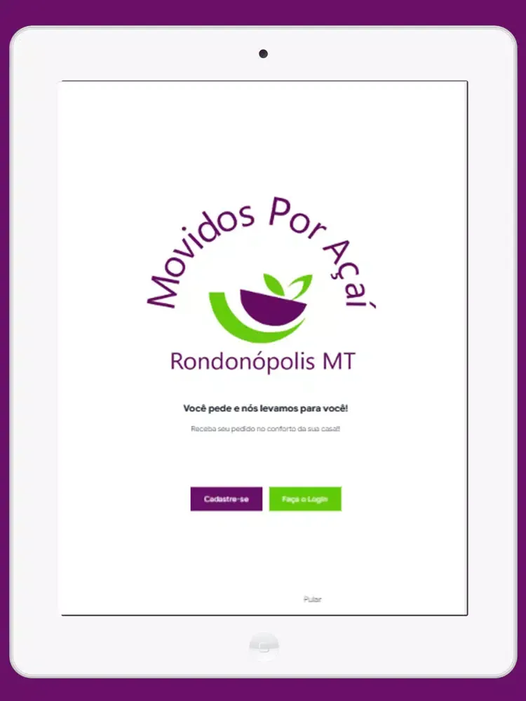 Ảnh chụp màn hình của Movidos por Açaí iPad 