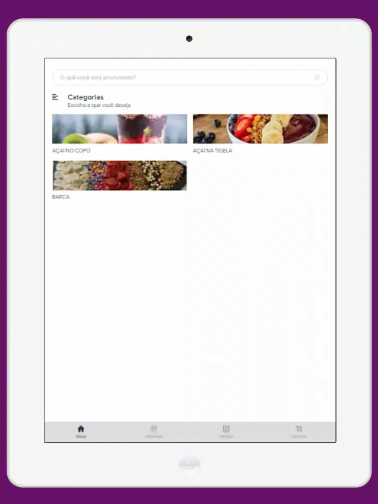 Ảnh chụp màn hình của Movidos por Açaí iPad 