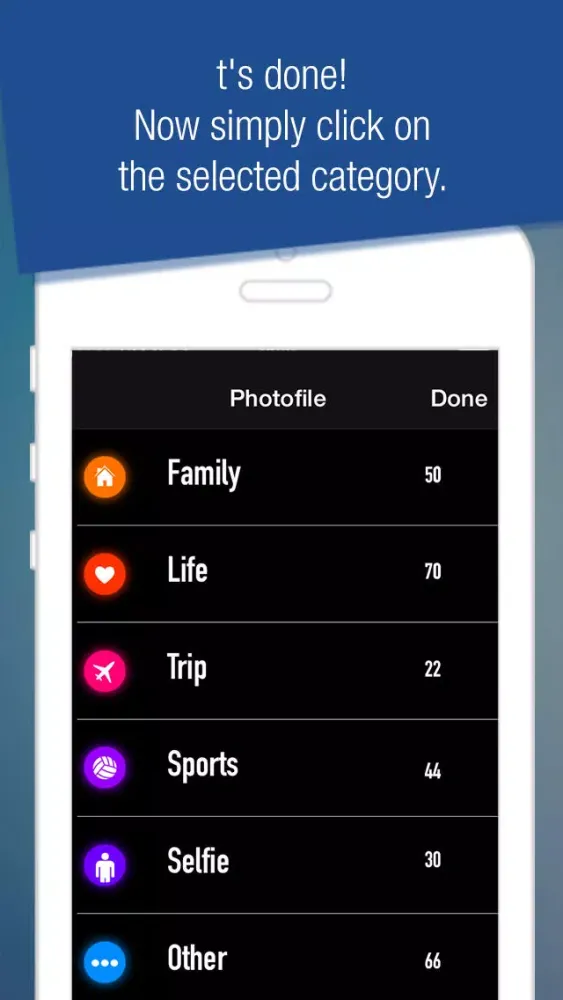 Photo File - Organize your photos before you even snap a shot Screenshots