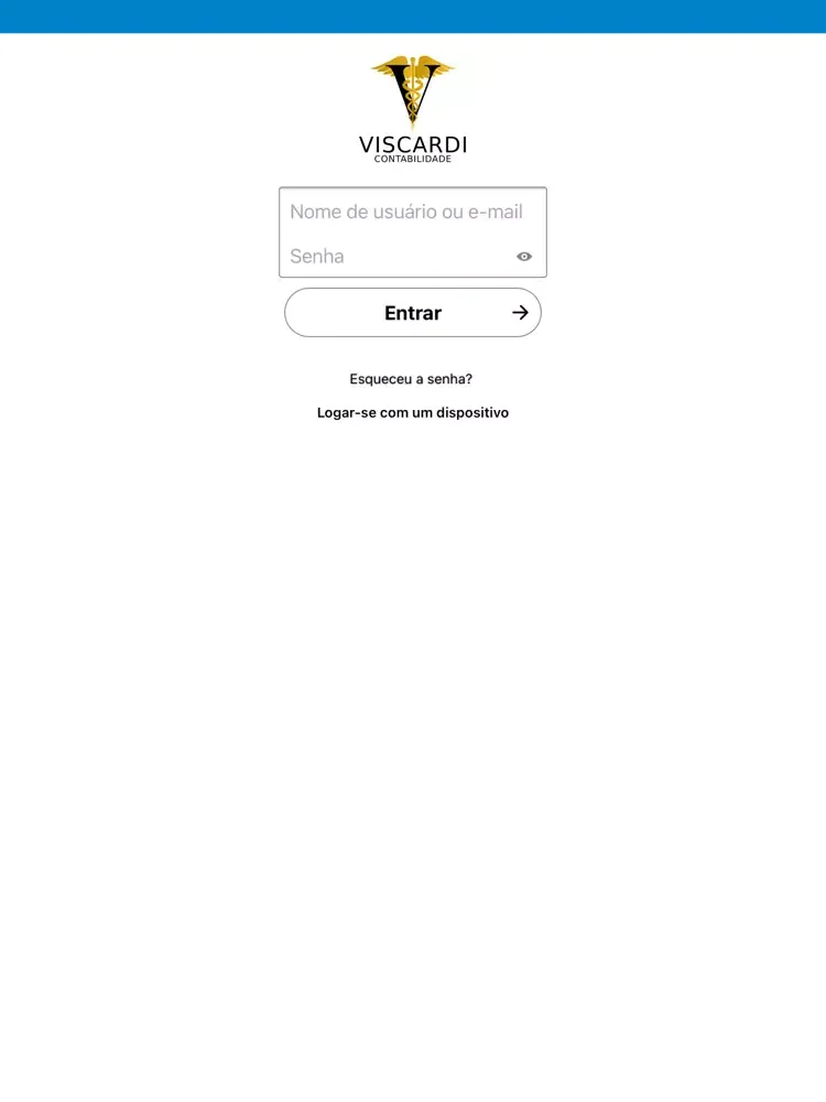 Capturas de tela do Viscardi Contabilidade iPad 
