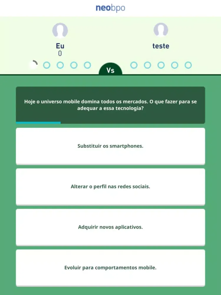 NeoBPO Quiz iPad  স্ক্রিনশট
