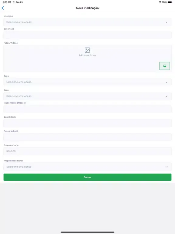 Minha Safra Agro iPad  स्क्रीनशॉट