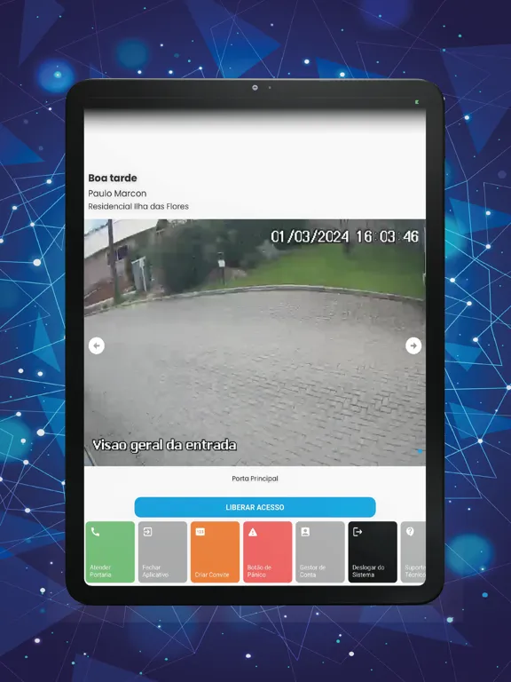 Porteiro Master iPad  স্ক্রিনশট