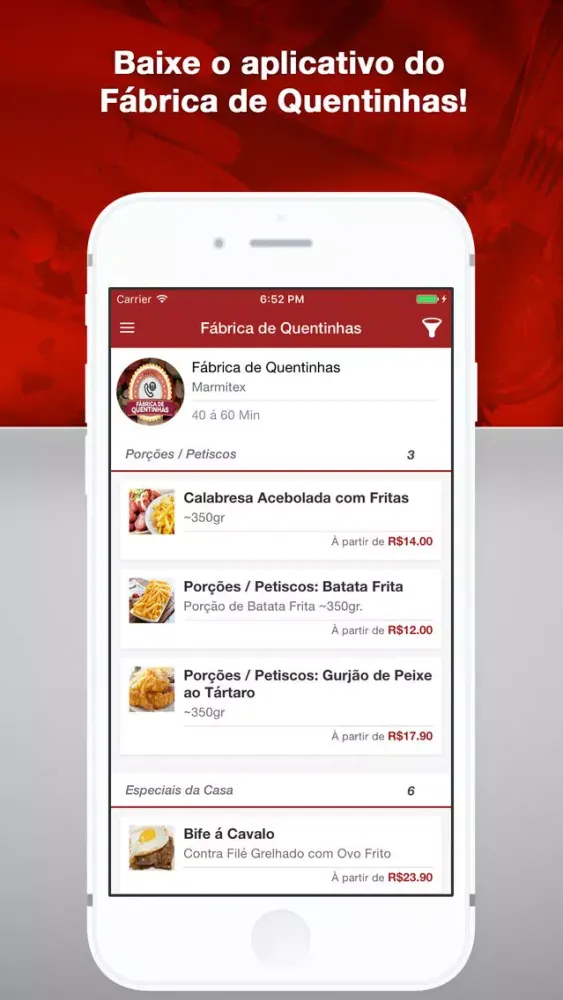 Скриншоты Fábrica de Quentinhas