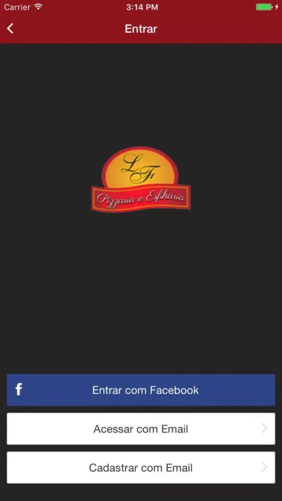 Tangkapan skrin Pizzaria Esfiharia La Fiorella