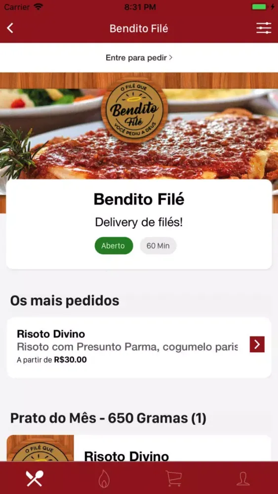 Bendito Filé Ekran Görüntüleri