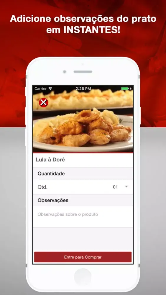Capturas de tela do Restaurante Siri - Freguesia