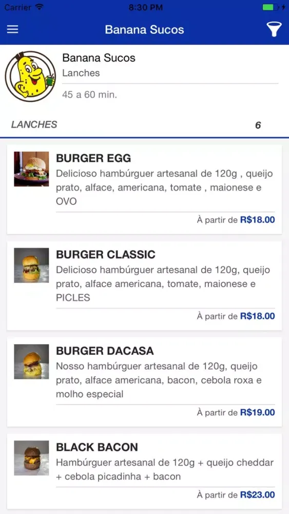 Banana Sucos - São José dos Campos Screenshots