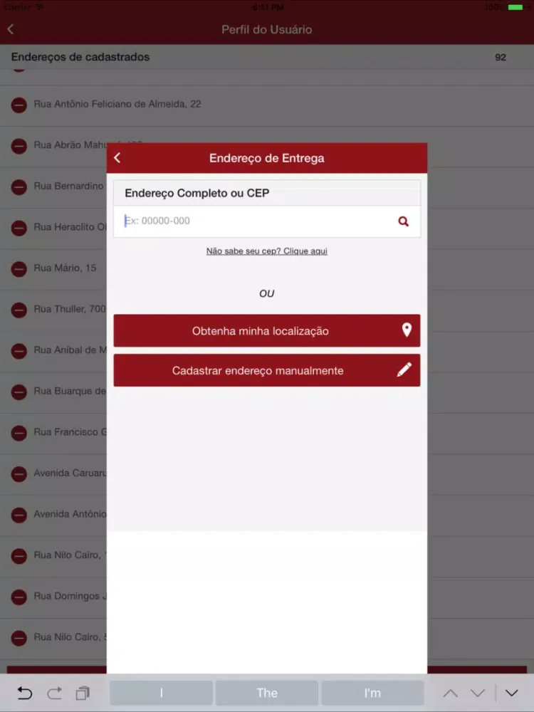 ViaFoods - Sorocaba iPad  Screenshots