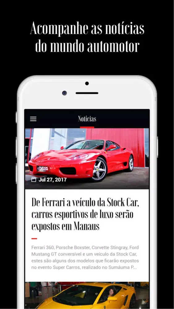 Captures d'écran de Super Carros