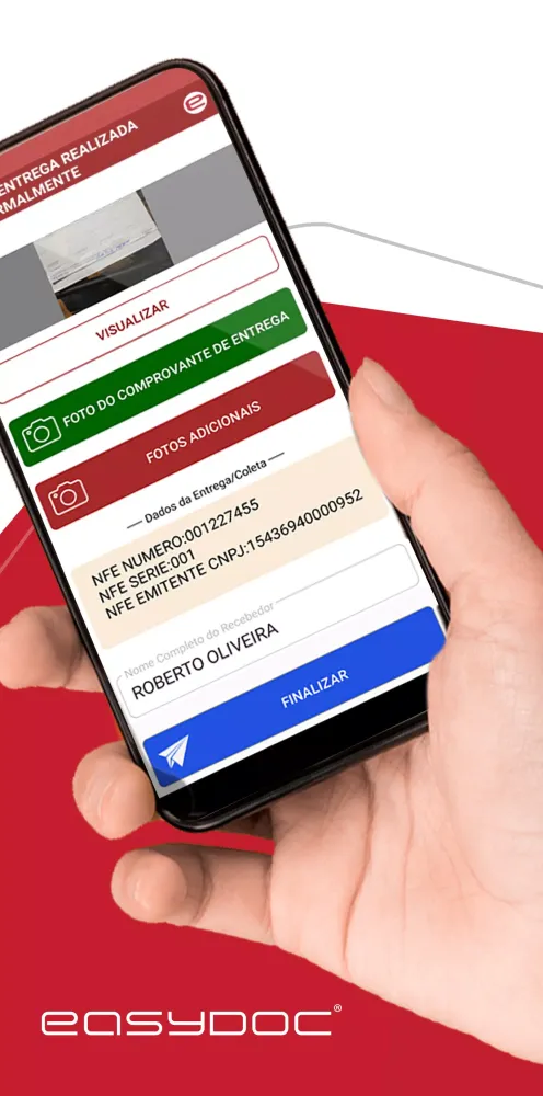 Capturas de tela do Easy Doc Capture App