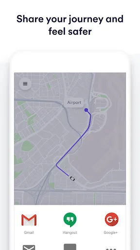 Ảnh chụp màn hình của Easy Taxi, a Cabify app