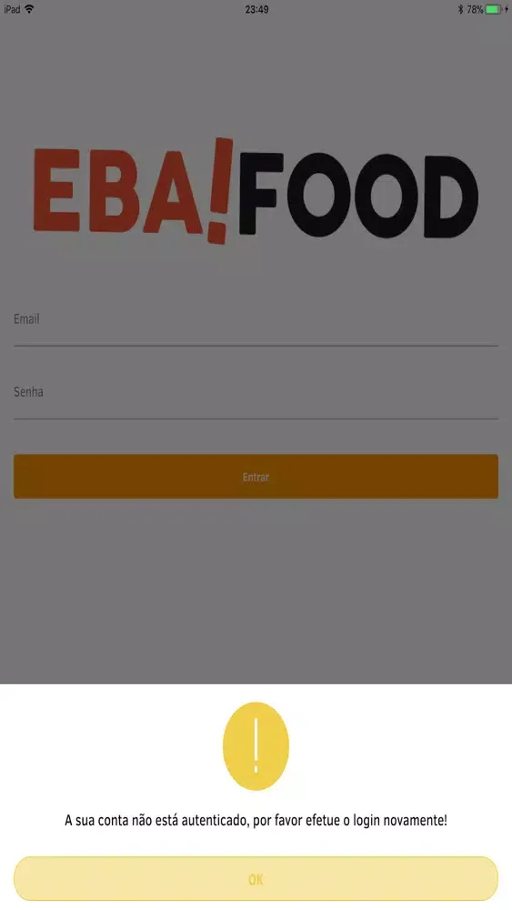 EbaFood - Restaurante应用截图