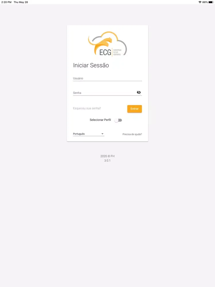 Captures d'écran de ECG–Enterprise Cloud Guepardo iPad 