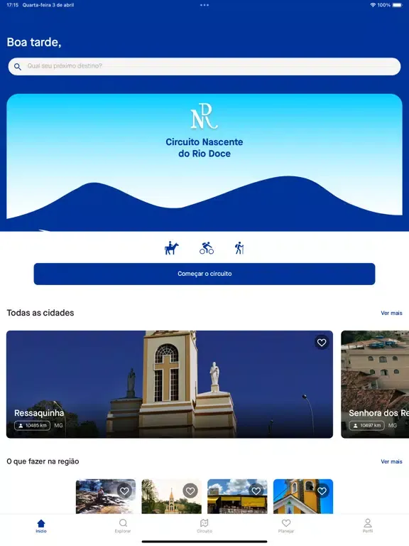 تصاویر Nascente do Rio Doce iPad 
