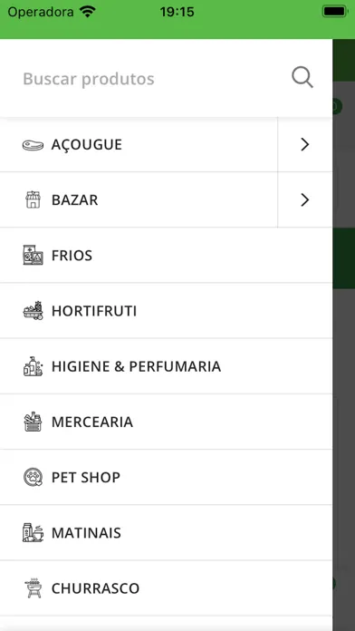 Zrzuty ekranu Central Supermercados APP