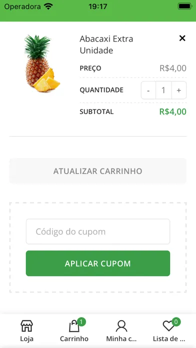 Zrzuty ekranu Central Supermercados APP