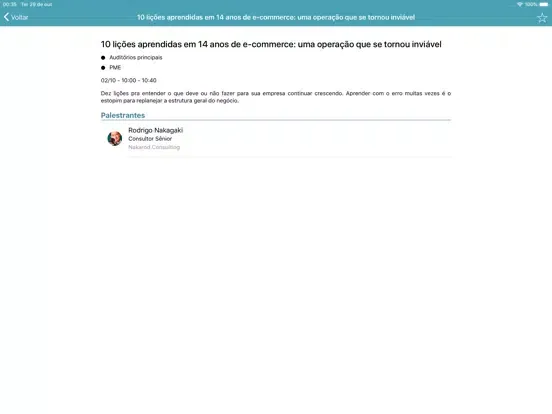 E-Commerce Brasil Eventos iPad  স্ক্রিনশট