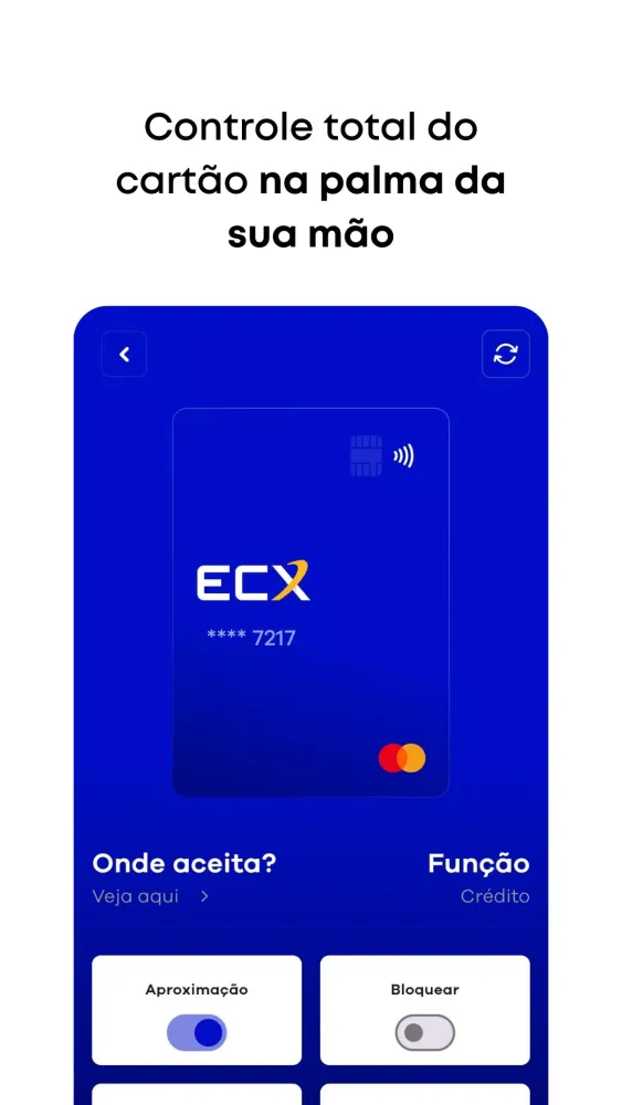 Ecx Pay - Mastercard Screenshots