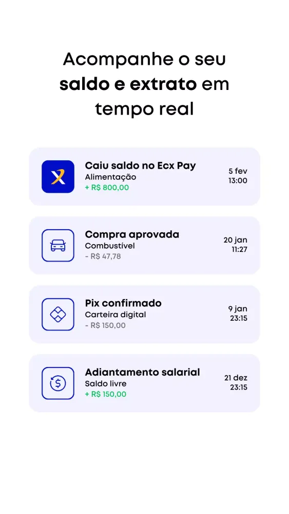 Ecx Pay - Mastercard Screenshots