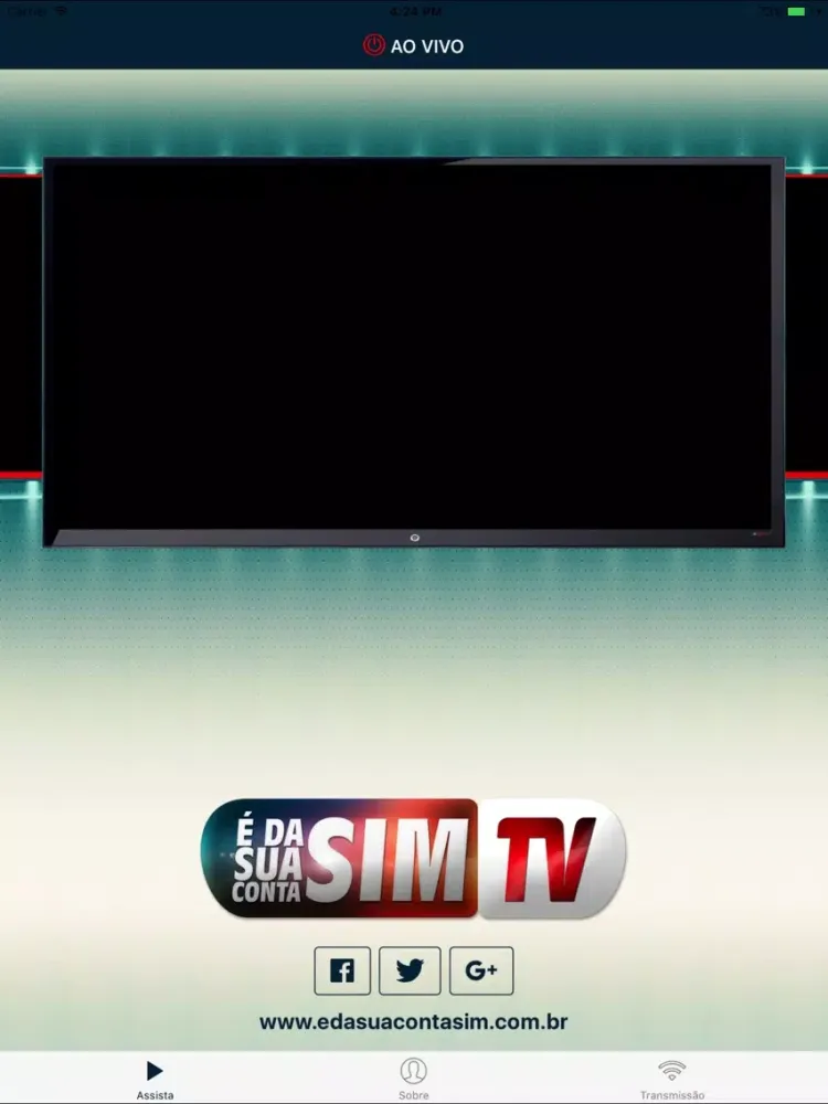 É da sua conta sim TV iPad  Screenshots
