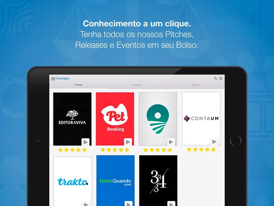 Bossapp iPad  Screenshots