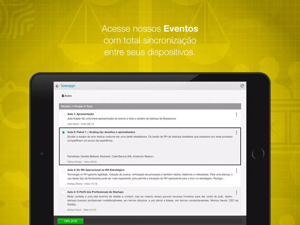 Bossapp iPad  Screenshots