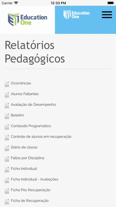 Capturas de pantalla de Gestor Education1