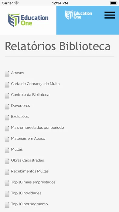 Capturas de pantalla de Gestor Education1