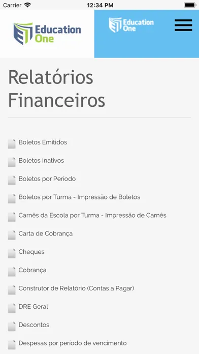 Capturas de pantalla de Gestor Education1