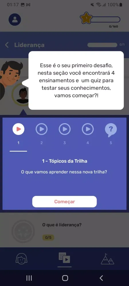 Capturas de tela do Quark
