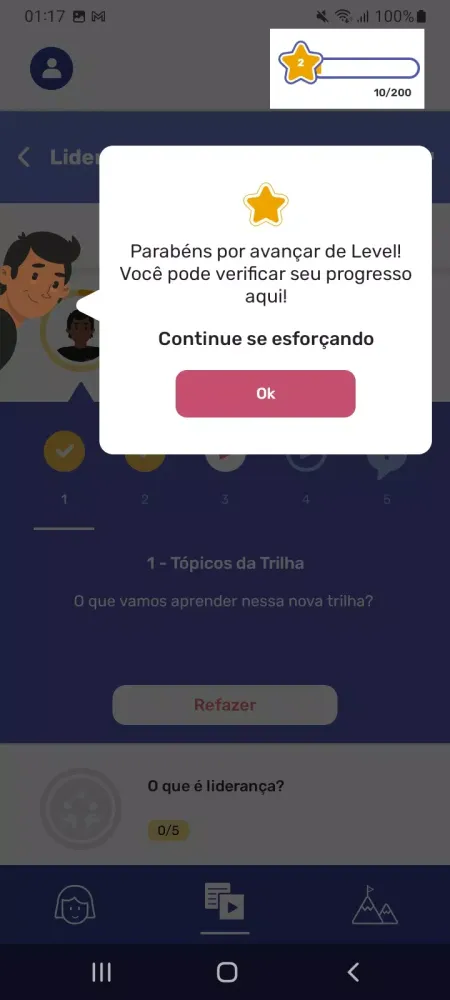 Capturas de tela do Quark